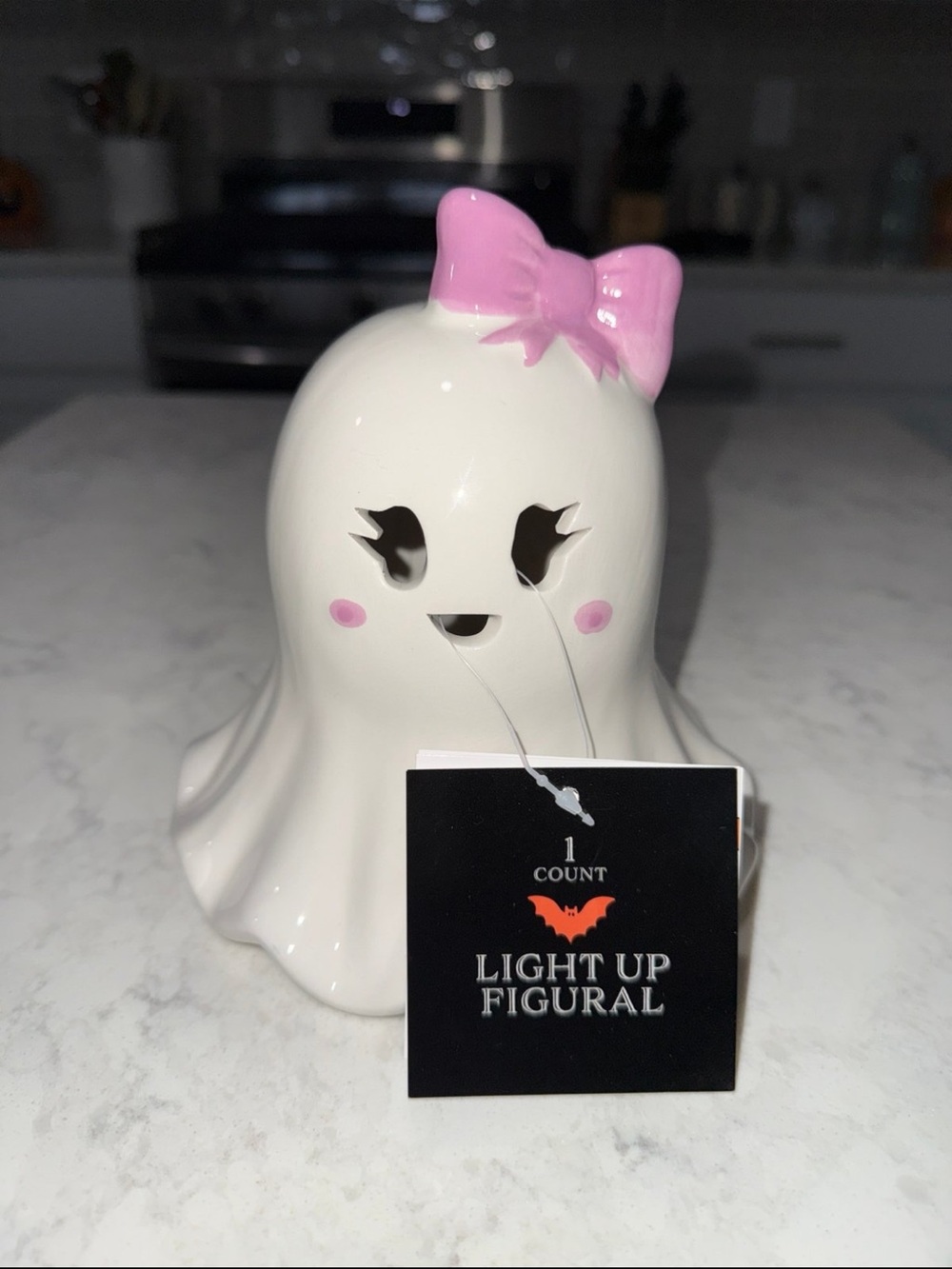 New Light Up Figural Ghost Halloween Decor